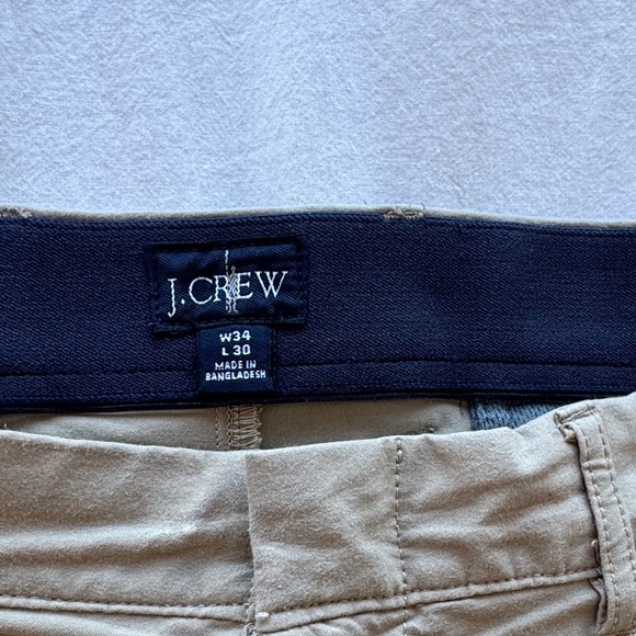 J. Crew Men's Beige 770 Straight-fit Tech Pant - Picture 6 of 9